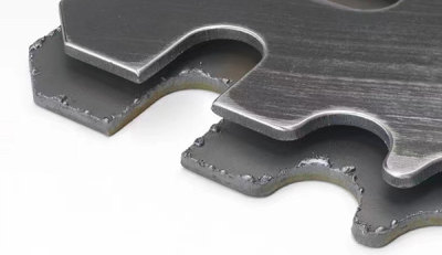 الكربون الصلب deburring فيليه